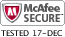 HACKER SAFE certified sites prevent over 99.9% of hacker crime.